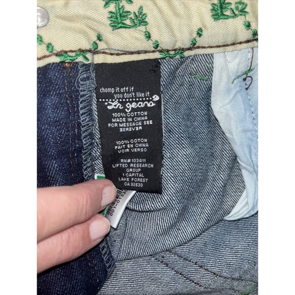 LRG 'Bootleg Raw Denim' Man's Jeans Size: W 40 L 32 VERY GOOD Condition - Picture 9 of 16